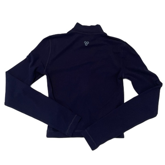 TNA Action TaBUTTER™ Limit Zip-Up in Navy Size XS - Picture 2 of 4